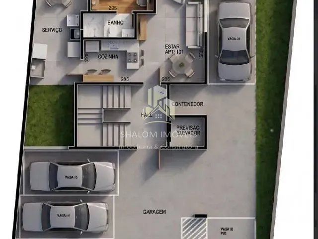 Apartamento 3 quartos e 2 banheiros, à venda, no bairro Letícia em Belo Horizonte