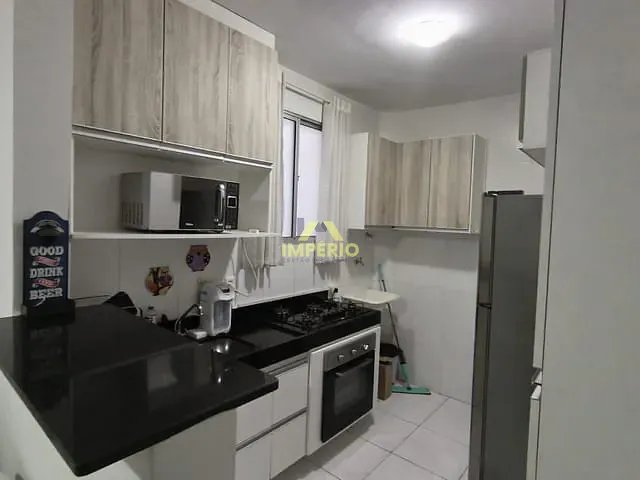 Apartamento 2 quartos e 1 banheiro, à venda, no bairro Salto Ville em Salto