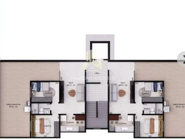 Apartamento 2 quartos e 1 banheiro, à venda, no bairro Planalto em Belo Horizonte