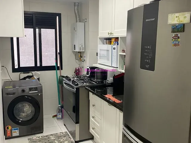 Apartamento com 60m² 2 quartos e 2 banheiros, à venda, no bairro Parque das Nações em Santo André