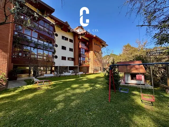 Apartamento 3 quartos e 3 banheiros, à venda, no bairro Vila Capivari em Campos do Jordão
