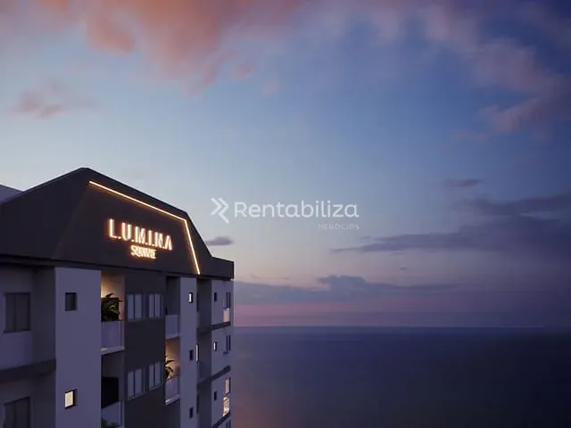 Apartamento 2 quartos e 1 banheiro, à venda, no bairro Jardim Praia Mar em Itapema