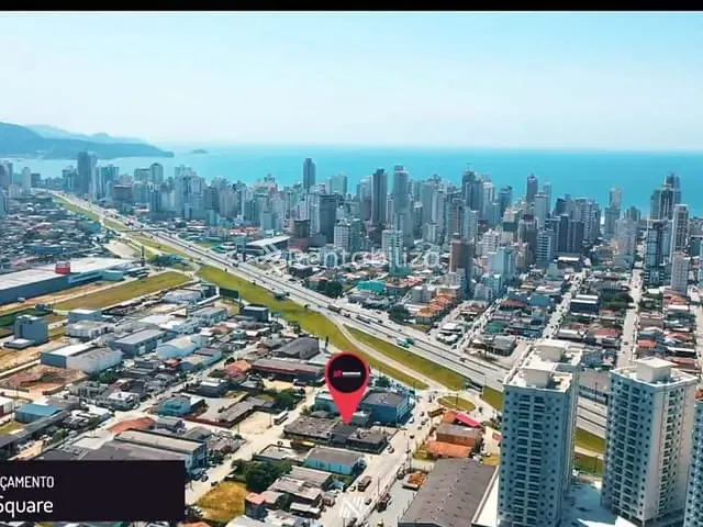 Apartamento 2 quartos e 1 banheiro, à venda, no bairro Jardim Praia Mar em Itapema