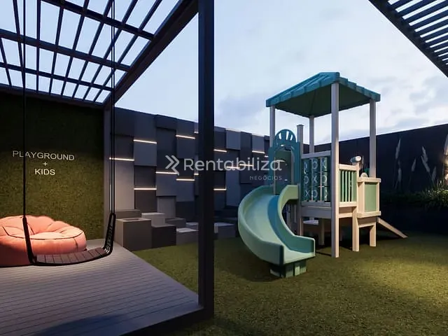 Apartamento 2 quartos e 1 banheiro, à venda, no bairro Jardim Praia Mar em Itapema