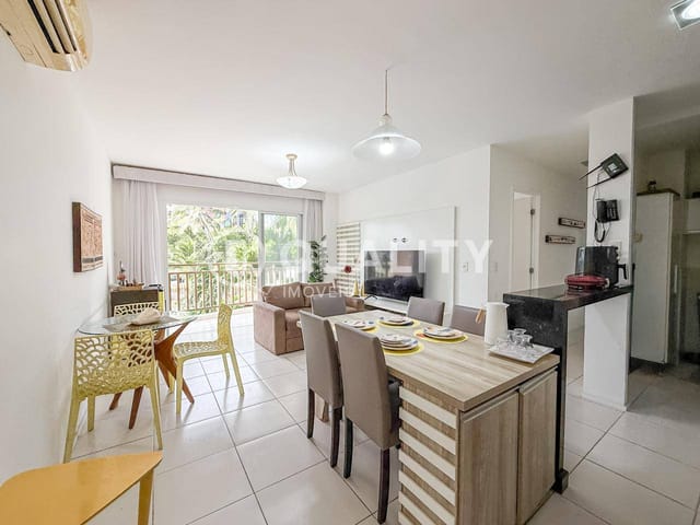 Apartamento 2 quartos e 2 banheiros, à venda, no bairro Porto das Dunas em Aquiraz