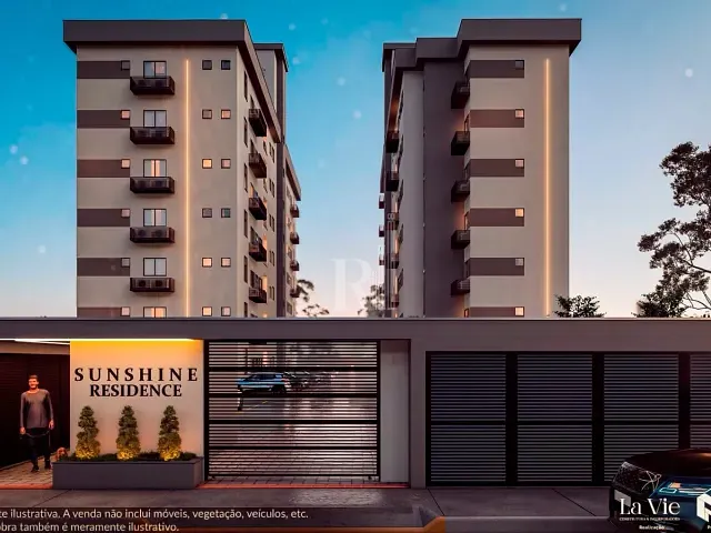 Apartamento 2 quartos e 1 banheiro, à venda, no bairro Universitário em Tijucas