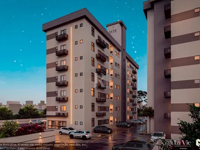 Apartamento 2 quartos e 1 banheiro, à venda, no bairro Universitário em Tijucas