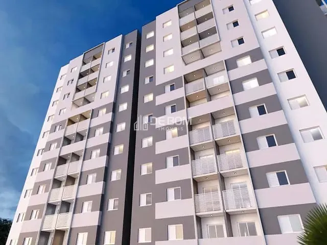 Apartamento 2 quartos e 1 banheiro, à venda, no bairro Jardins de Florença em Poços de Caldas