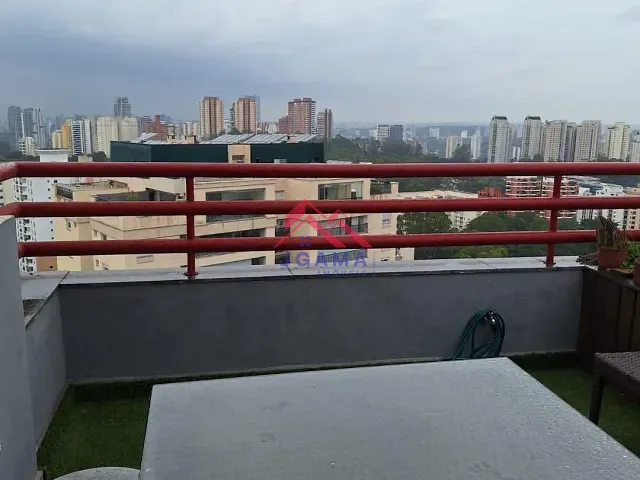 Apartamento com 100m² 1 quarto e 2 banheiros, à venda, no bairro Vila Andrade em São Paulo