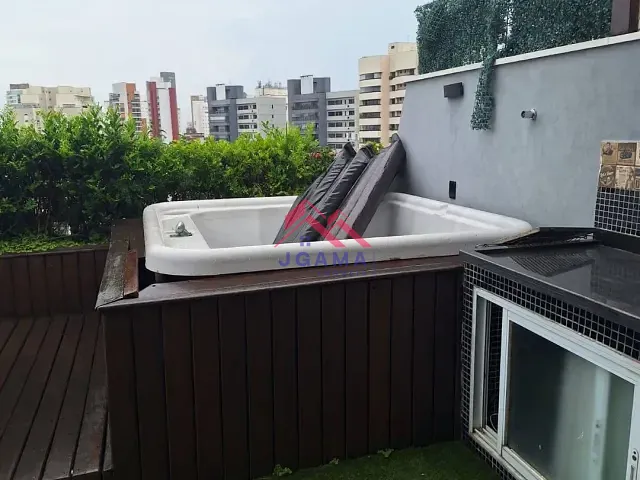 Apartamento com 100m² 1 quarto e 2 banheiros, à venda, no bairro Vila Andrade em São Paulo