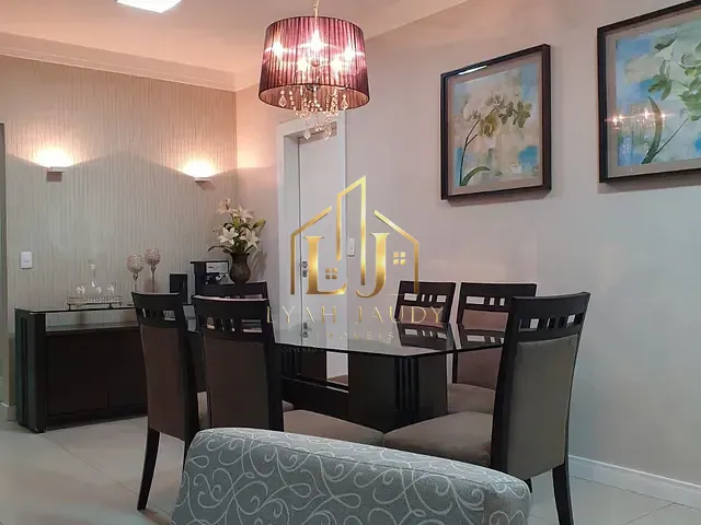 Apartamento com 125m² 3 quartos e 3 banheiros, para alugar, no bairro quilombo em Cuiabá