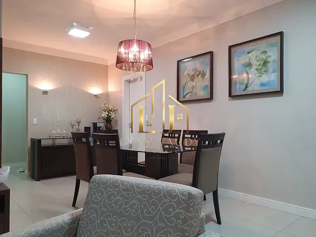 Apartamento com 125m² 3 quartos e 3 banheiros, para alugar, no bairro quilombo em Cuiabá