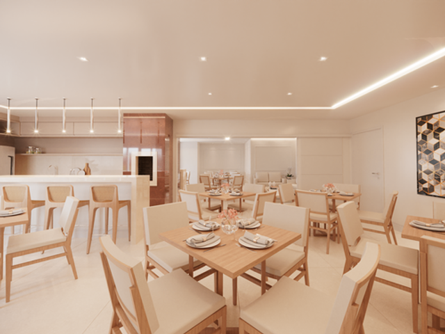 Apartamento 3 quartos e 2 banheiros, à venda, no bairro Centro em São José dos Pinhais