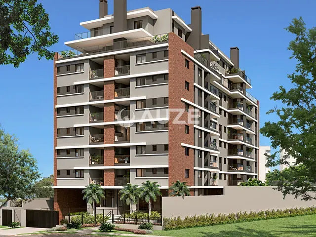 Apartamento 3 quartos e 4 banheiros, à venda, no bairro Água Verde em Curitiba