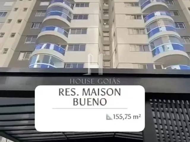 Apartamento 3 quartos e 4 banheiros, à venda, no bairro Setor Bueno em Goiânia