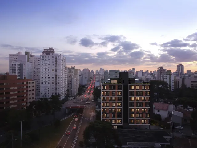 Apartamento com 88m² 2 quartos e 2 banheiros, à venda, no bairro Alto da Rua XV em Curitiba