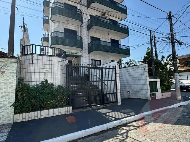 Apartamento com 87m² 1 quarto e 1 banheiro, à venda, no bairro Guilhermina em Praia Grande