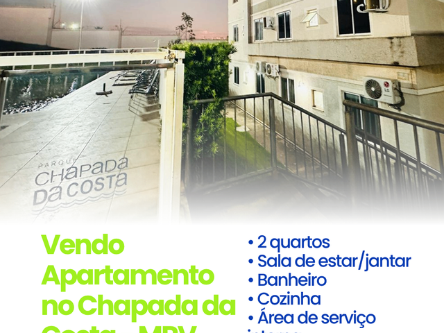Apartamento com 40m² 2 quartos e 1 banheiro, à venda, no bairro Jardim Ubirajara em Cuiabá