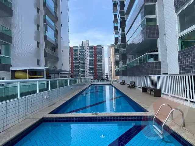 Apartamento 3 quartos e 3 banheiros, à venda, no bairro Ocian em Praia Grande