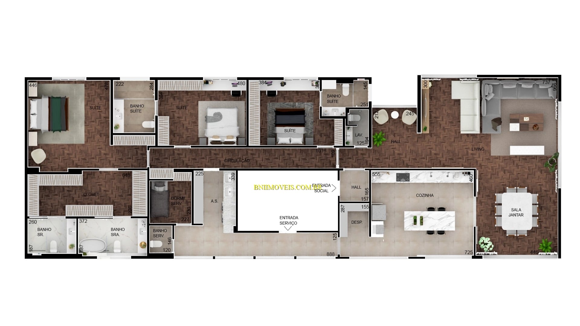 Apartamento, 3 quartos, 5000 m² - Foto 10