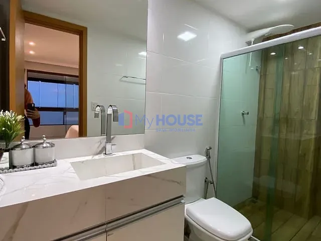 Apartamento com 99m² 3 quartos e 2 banheiros, à venda ou para alugar, no bairro Nossa Senhora da Vitória em Ilhéus