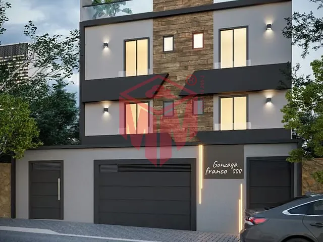 Apartamento com 68m² 2 quartos e 1 banheiro, à venda, no bairro Vila Guiomar em Santo André