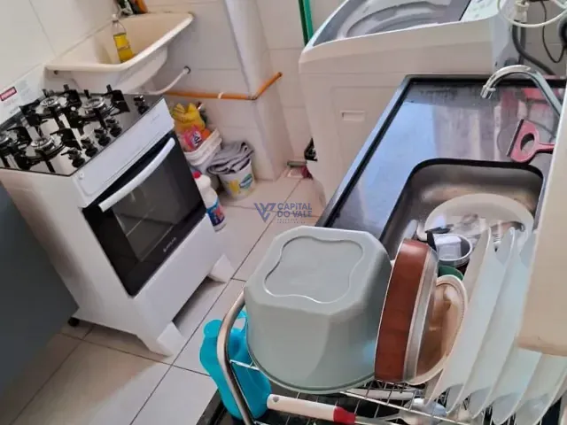 Apartamento 2 quartos e 1 banheiro, à venda, no bairro Parque Interlagos em São José dos Campos