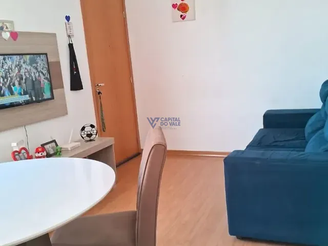 Apartamento 2 quartos e 1 banheiro, à venda, no bairro Parque Interlagos em São José dos Campos