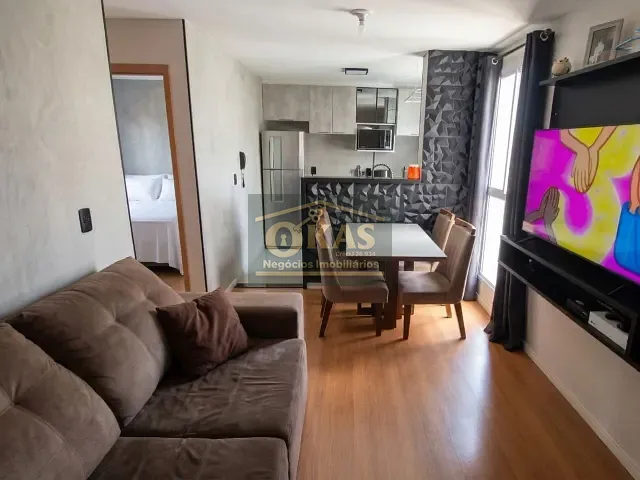 Apartamento 2 quartos e 1 banheiro, à venda, no bairro Parque Santa Rosa em Suzano