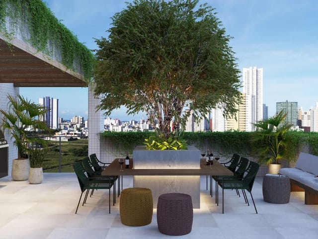 Apartamento com 97m² 2 quartos e 1 banheiro, à venda, no bairro Aeroclube em João Pessoa