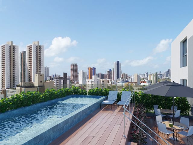 Apartamento com 97m² 2 quartos e 1 banheiro, à venda, no bairro Aeroclube em João Pessoa
