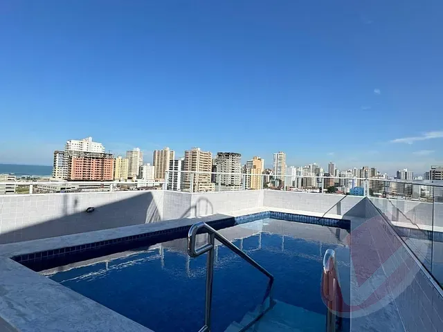 Apartamento 2 quartos e 1 banheiro, à venda, no bairro Guilhermina em Praia Grande