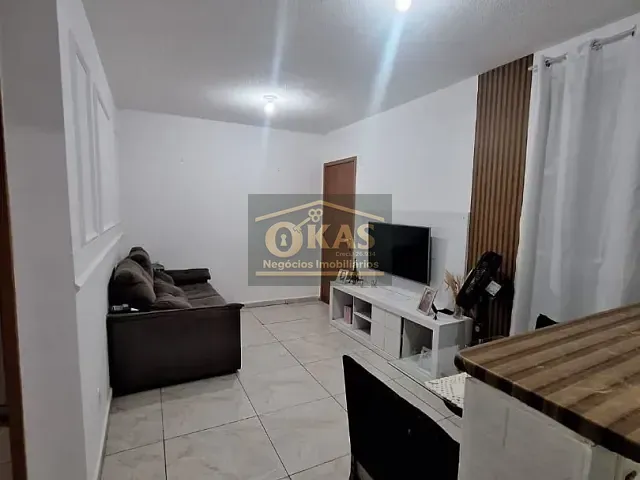 Apartamento 2 quartos e 1 banheiro, à venda, no bairro Vila Urupês em Suzano