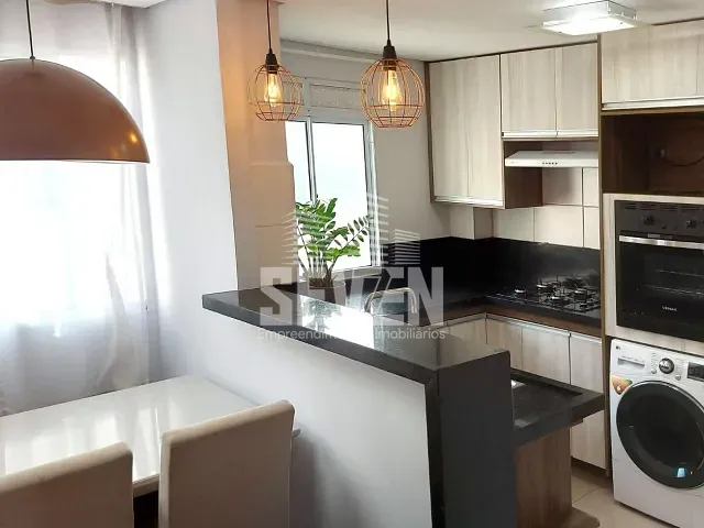 Apartamento com 45m² 2 quartos e 1 banheiro, à venda, no bairro Parque das Nações em Bauru