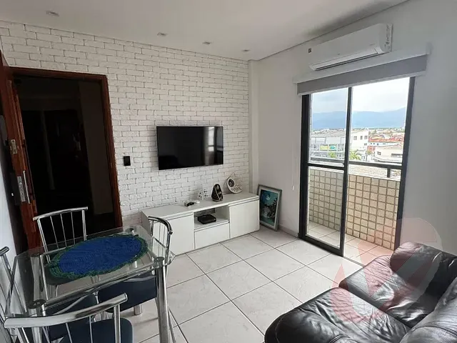 Apartamento com 80m² 1 quarto e 1 banheiro, à venda, no bairro Tupi em Praia Grande