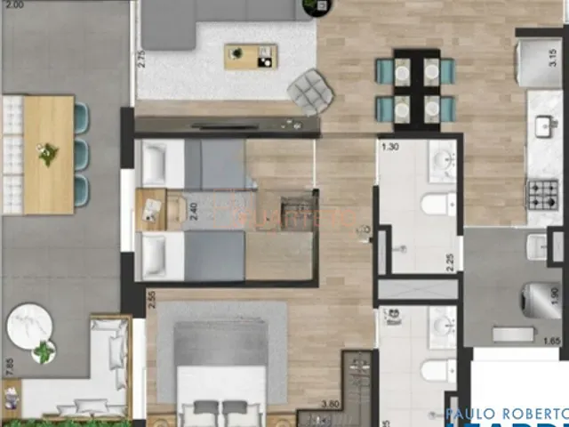 Apartamento 2 quartos e 2 banheiros, à venda, no bairro Vila Leopoldina em São Paulo