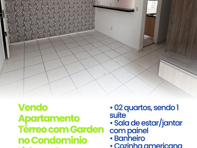 Apartamento com 65m² 2 quartos e 2 banheiros, à venda, no bairro Parque Residencial das Nações Indígenas em Cuiabá