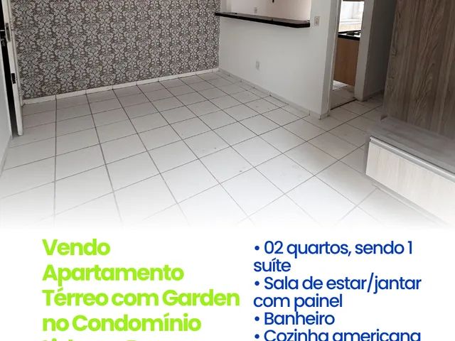 Apartamento com 65m² 2 quartos e 2 banheiros, à venda, no bairro Parque Residencial das Nações Indígenas em Cuiabá