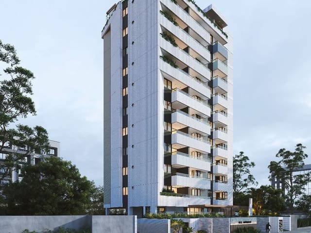 Apartamento com 63m² 2 quartos e 1 banheiro, à venda, no bairro Jardim Cidade Universitária em João Pessoa