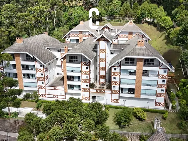 Apartamento com 88m² 3 quartos e 2 banheiros, à venda, no bairro Vila Capivari em Campos do Jordão