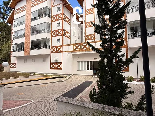 Apartamento com 88m² 3 quartos e 2 banheiros, à venda, no bairro Vila Capivari em Campos do Jordão