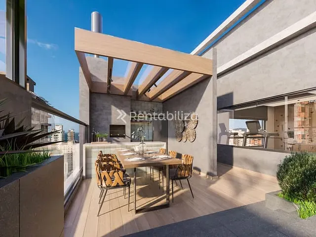 Apartamento 3 quartos e 4 banheiros, à venda, no bairro Meia Praia em Itapema