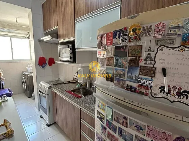 Apartamento com 62m² 3 quartos e 2 banheiros, à venda, no bairro Campestre em Santo André