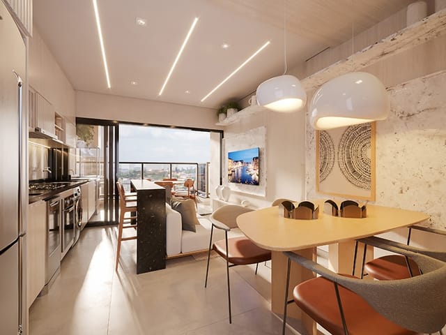 Apartamento com 64m² 2 quartos e 1 banheiro, à venda, no bairro Residencial Interlagos em Rio Verde