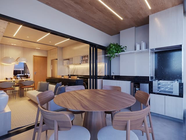 Apartamento com 64m² 2 quartos e 1 banheiro, à venda, no bairro Residencial Interlagos em Rio Verde