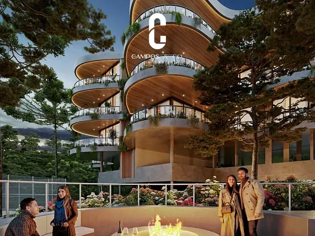 Apartamento com 193m² 3 quartos e 4 banheiros, à venda, no bairro Vila Inglesa em Campos do Jordão