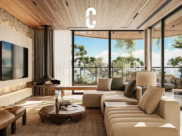 Apartamento com 193m² 3 quartos e 4 banheiros, à venda, no bairro Vila Inglesa em Campos do Jordão