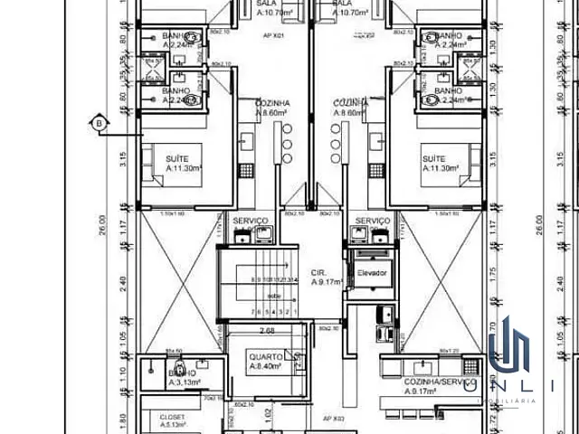 Apartamento 2 quartos e 2 banheiros, à venda, no bairro Jardim Amália em Volta Redonda