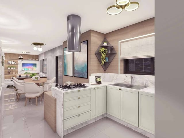 Apartamento 3 quartos e 2 banheiros, à venda, no bairro Centro em São José dos Pinhais