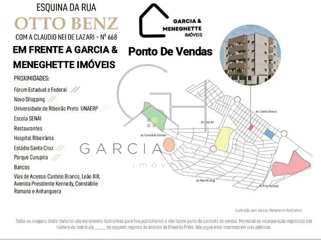 Apartamento com 67m² 2 quartos e 1 banheiro, à venda, no bairro Nova Ribeirânia em Ribeirão Preto
